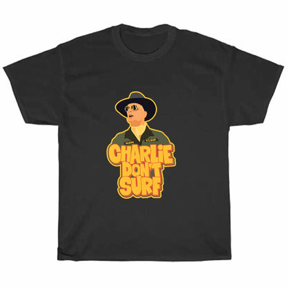Charlie Don't Surf Apocalypse Now Movie Logo Men's Unisex T Shirt Size S to 3XL