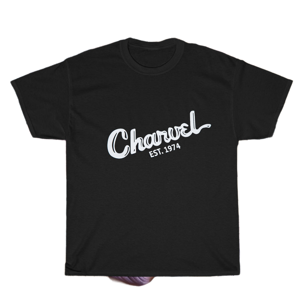Charvel Guitar Logo Men's Unisex T Shirt Size S to 3XL