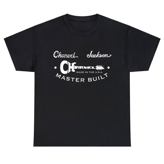 Charvel Jackson Guitar Master Built Logo Unisex Men's T Shirt Size S to 3XL