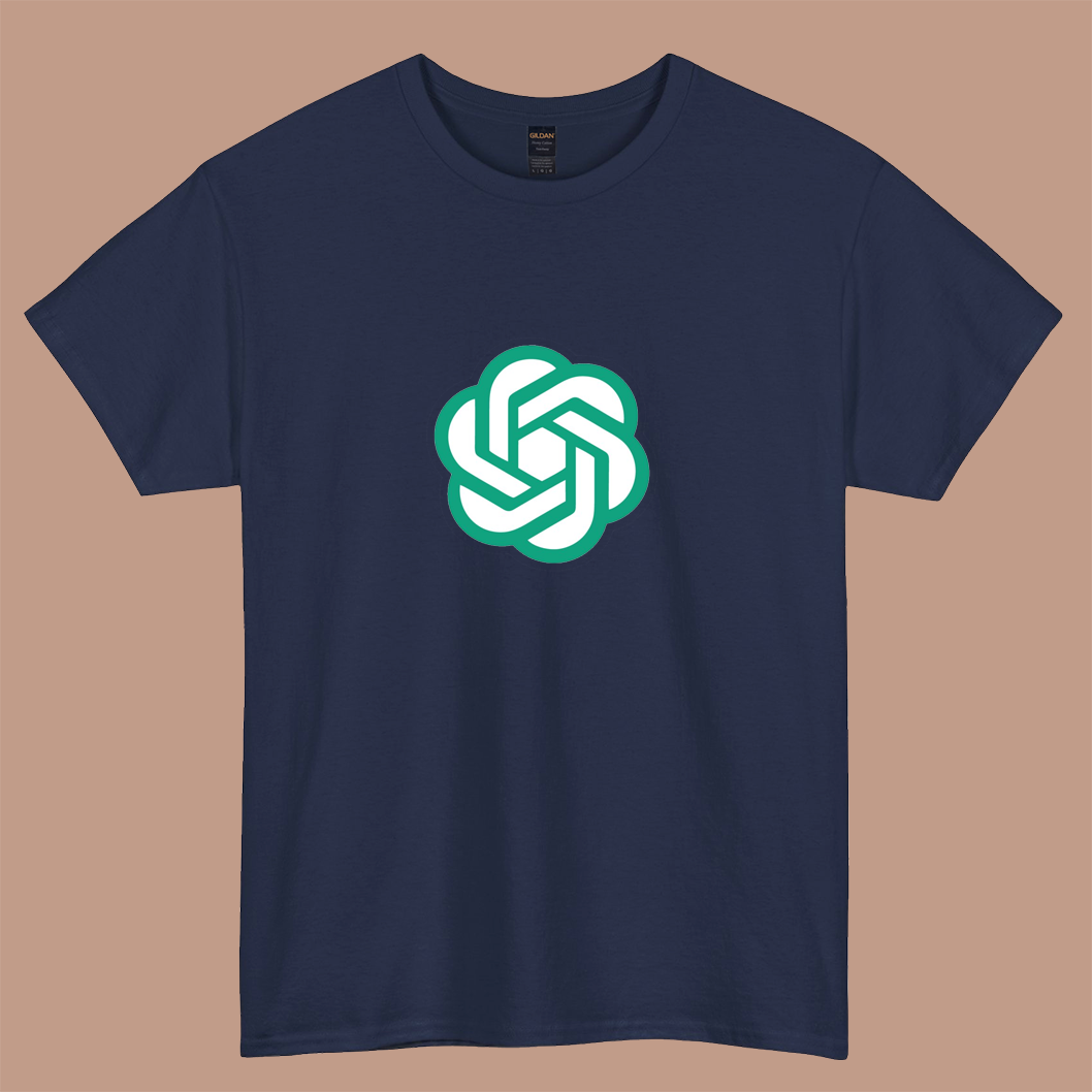 Chat GPT-3 Logo short sleeve t shirt size S-3XL -P
