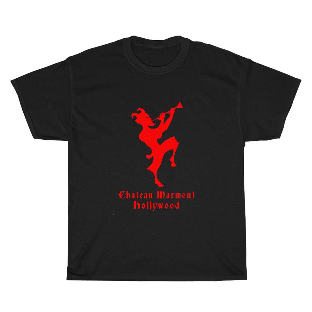 Chateau Marmont Hollywood Hotel Logo Men's Unisex T Shirt Size S to 3XL