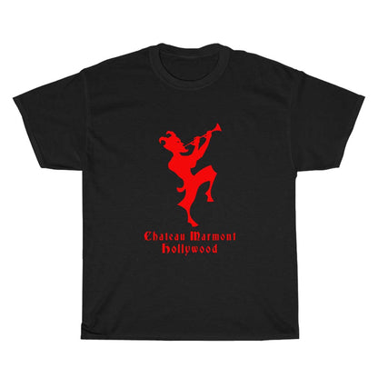Chateau Marmont Hollywood Hotel Logo Men's Unisex T Shirt Size S to 3XL