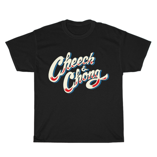 Cheech & Chong Logo Men's Unisex T Shirt Size S to 3XL
