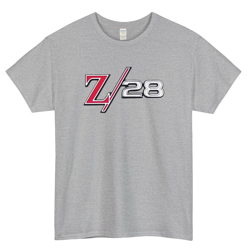 Chevy Camaro Z28 Logo Mens Unisex Short Sleeve T-Shirt Size S-3XL - P