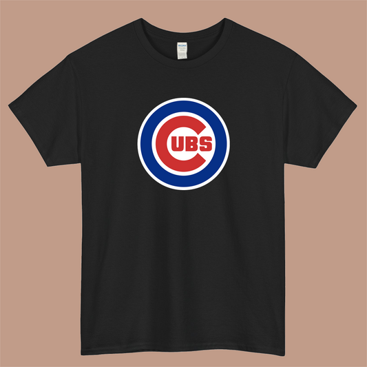 Chicago Cubs Logo Mens Unisex Short Sleeve T-Shirt Size S-3XL - P