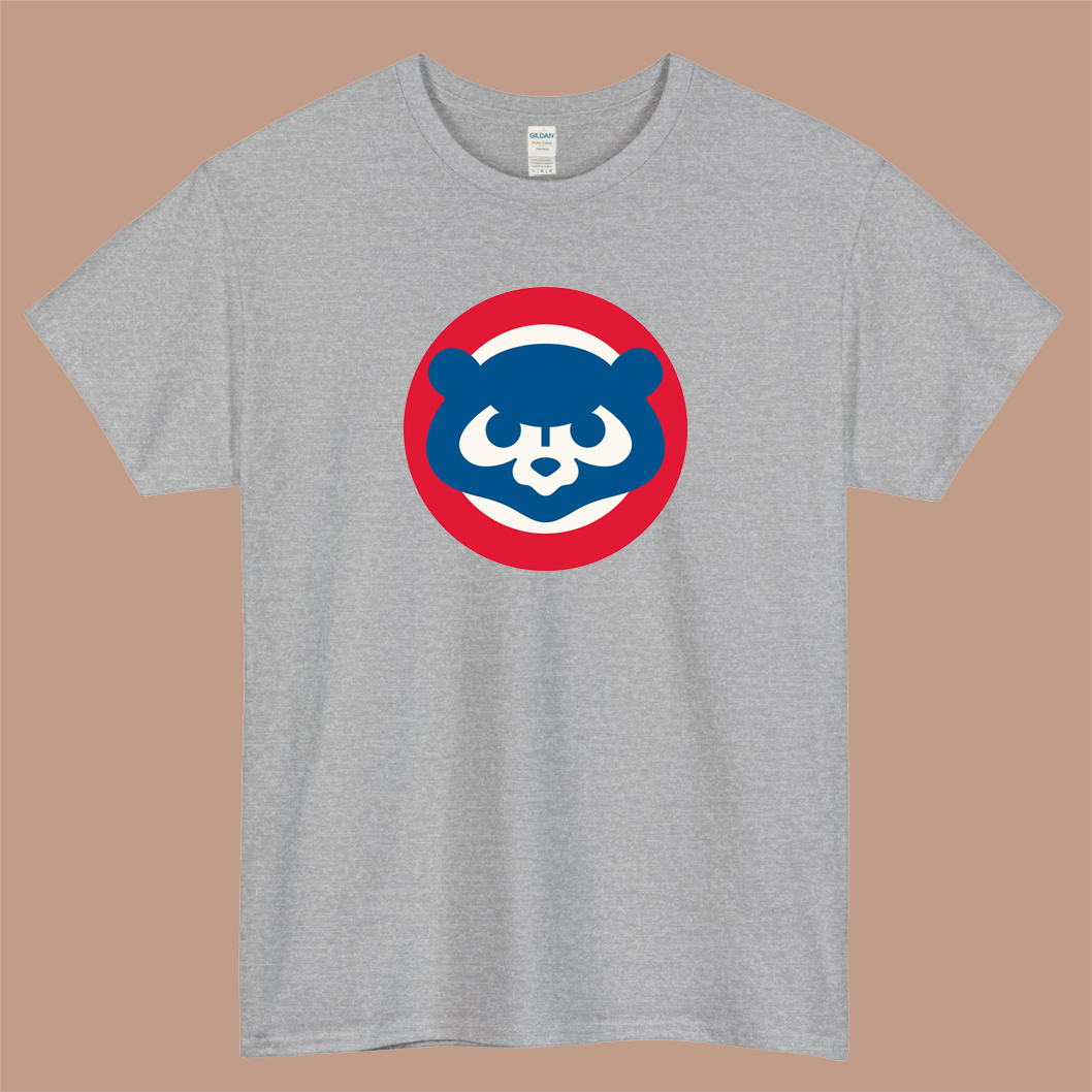 Chicago Cubs Cooperstown Logo Mens Unisex Short Sleeve T-Shirt Size S-3XL - P