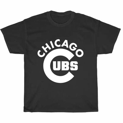 Chicago Cubs MLB Wrigley Field 1908 World Series Logo Men's Unisex T Shirt Size S to 3XL