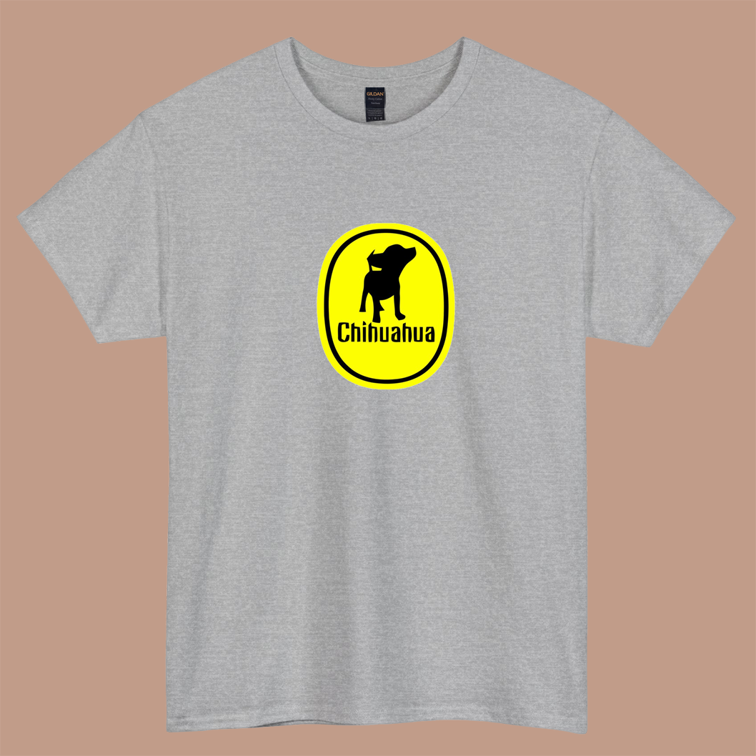Chihuahua LOGO SHORT SLEEVE T SHIRT S-5XL- P