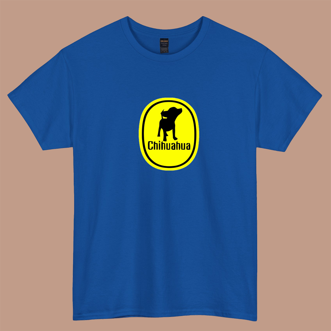 Chihuahua LOGO SHORT SLEEVE T SHIRT S-5XL- P