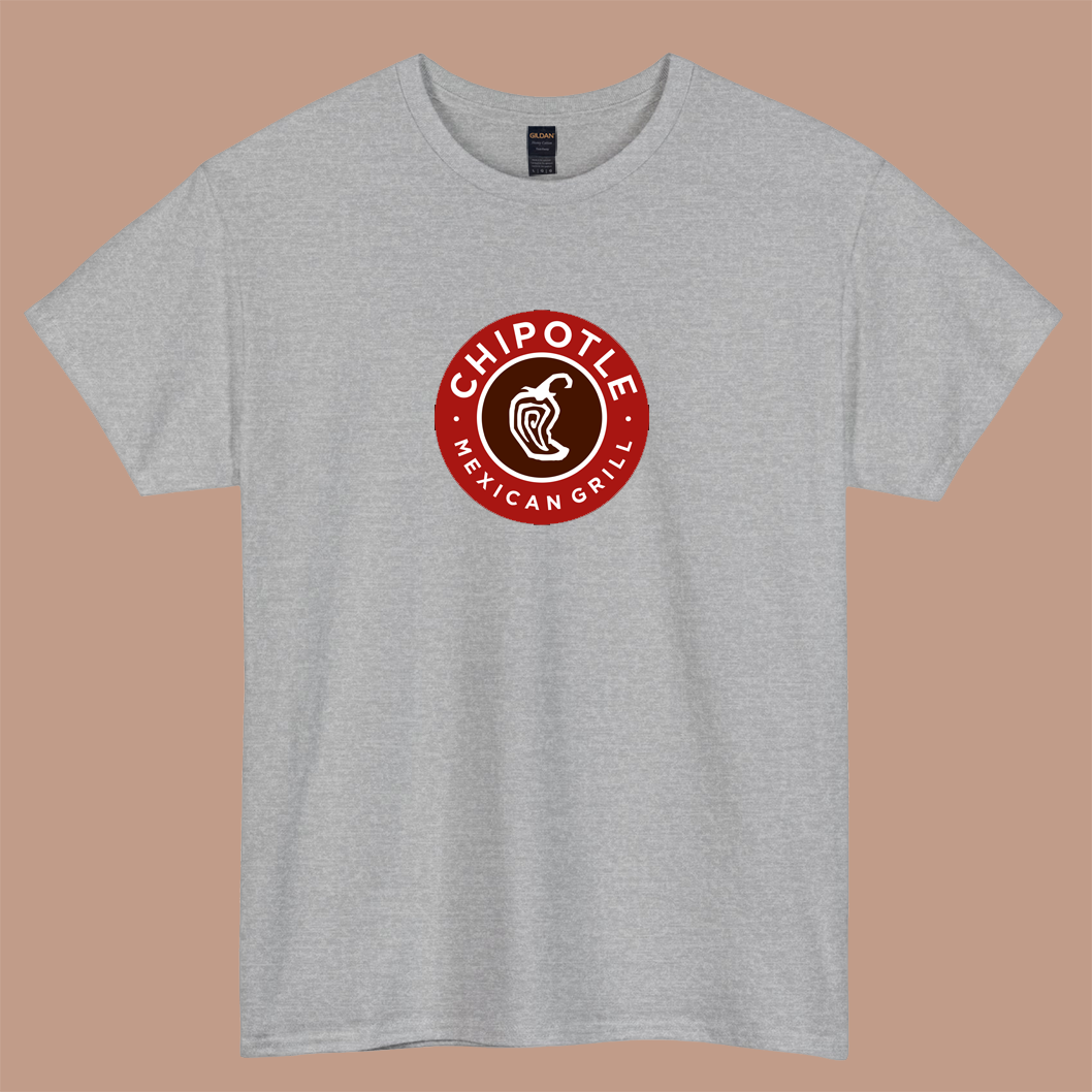 Chipotle Mexican Grill Logo short slevee t shirt Size S-3XL -P