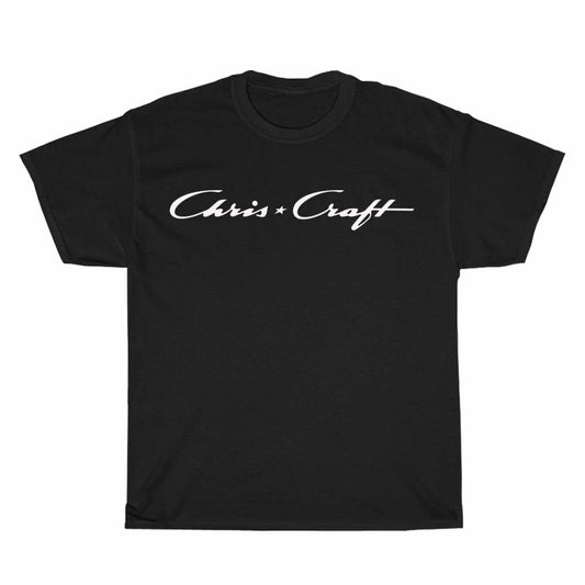 Chris Craft Motor Boats Logo Men's Unisex T Shirt Size S to 3XL