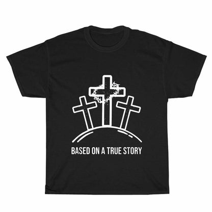 Christian Easter Resurrection Day True Logo Unisex Men's T Shirt Size S to 3XL