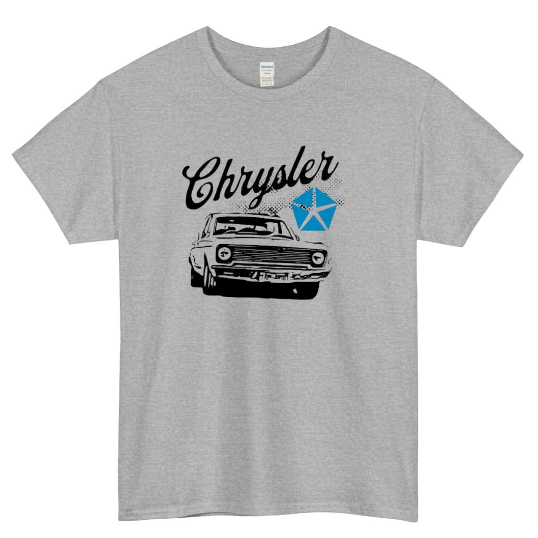 Chrysler Valiant Logo Mens Unisex Short Sleeve T-Shirt Size S-3XL - P