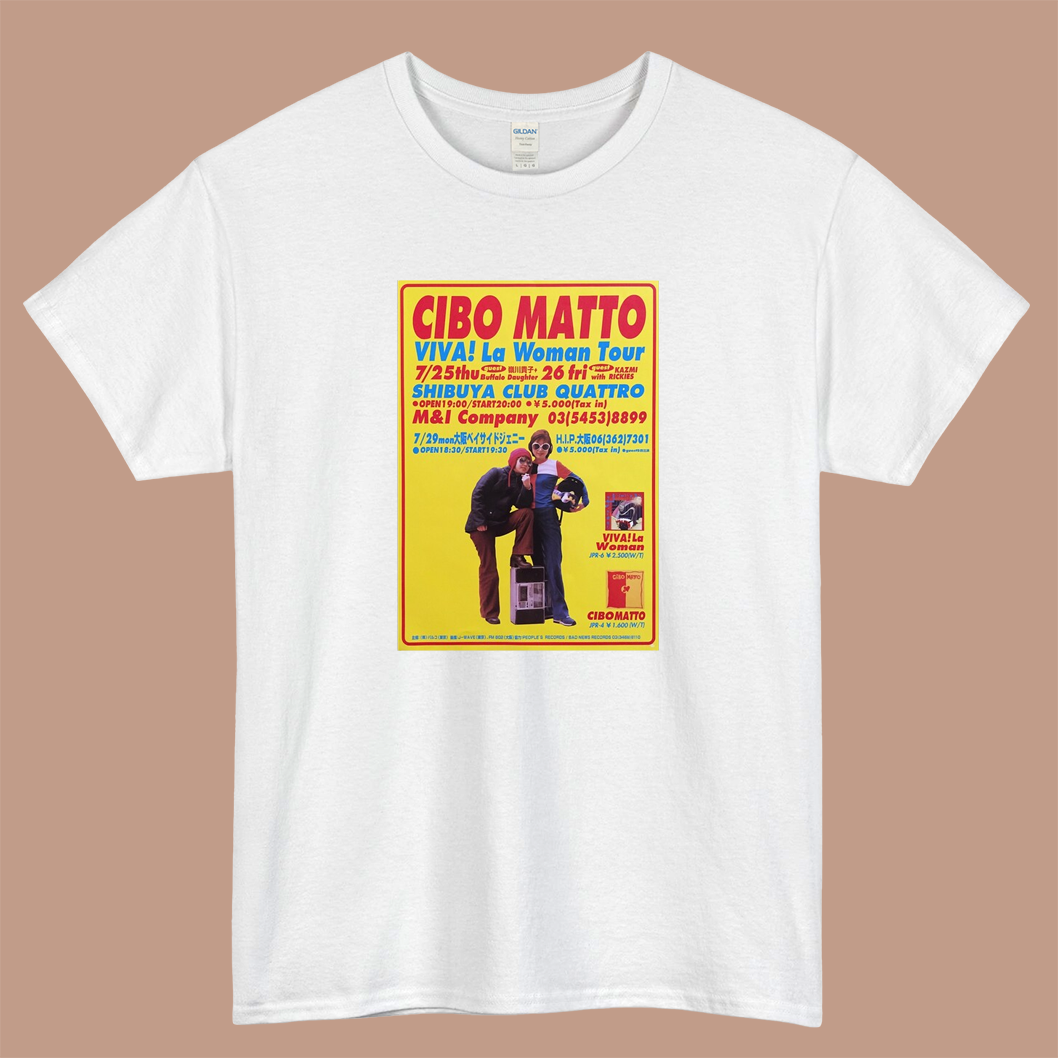 Cibo Matto Viva Logo Mens Unisex Short Sleeve T-Shirt Size S-3XL - P