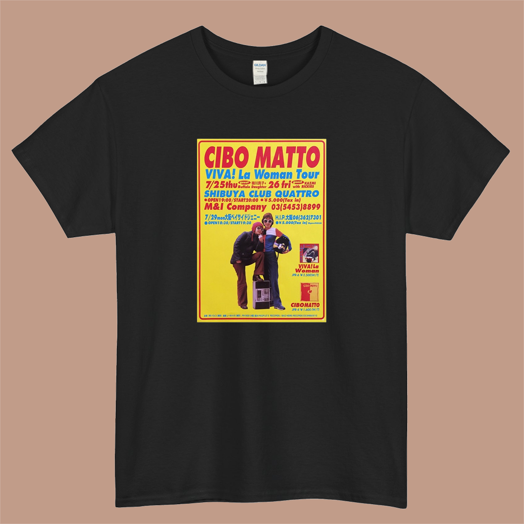Cibo Matto Viva Logo Mens Unisex Short Sleeve T-Shirt Size S-3XL - P