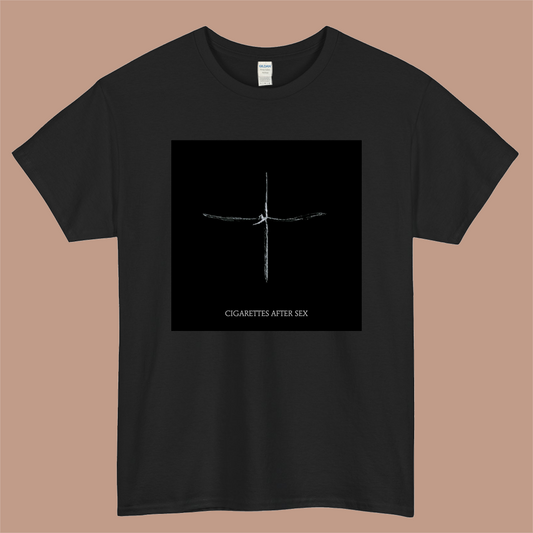 Cigarettes After Sex - Neon Moon Logo Mens Unisex Short Sleeve Black T-Shirt Size S-3XL
