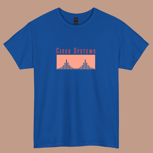Cisco logo short sleeve t shirt S-3XL -P