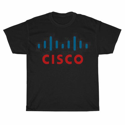 Cisco System Corp logo Unisex Men's T Shirt Size S to 3XL