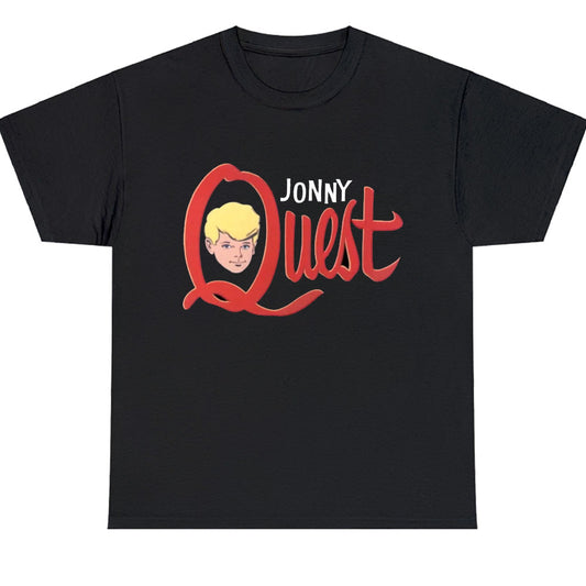 Classic Jonny Quest Logo Men's Unisex T Shirt Size S to 3XL