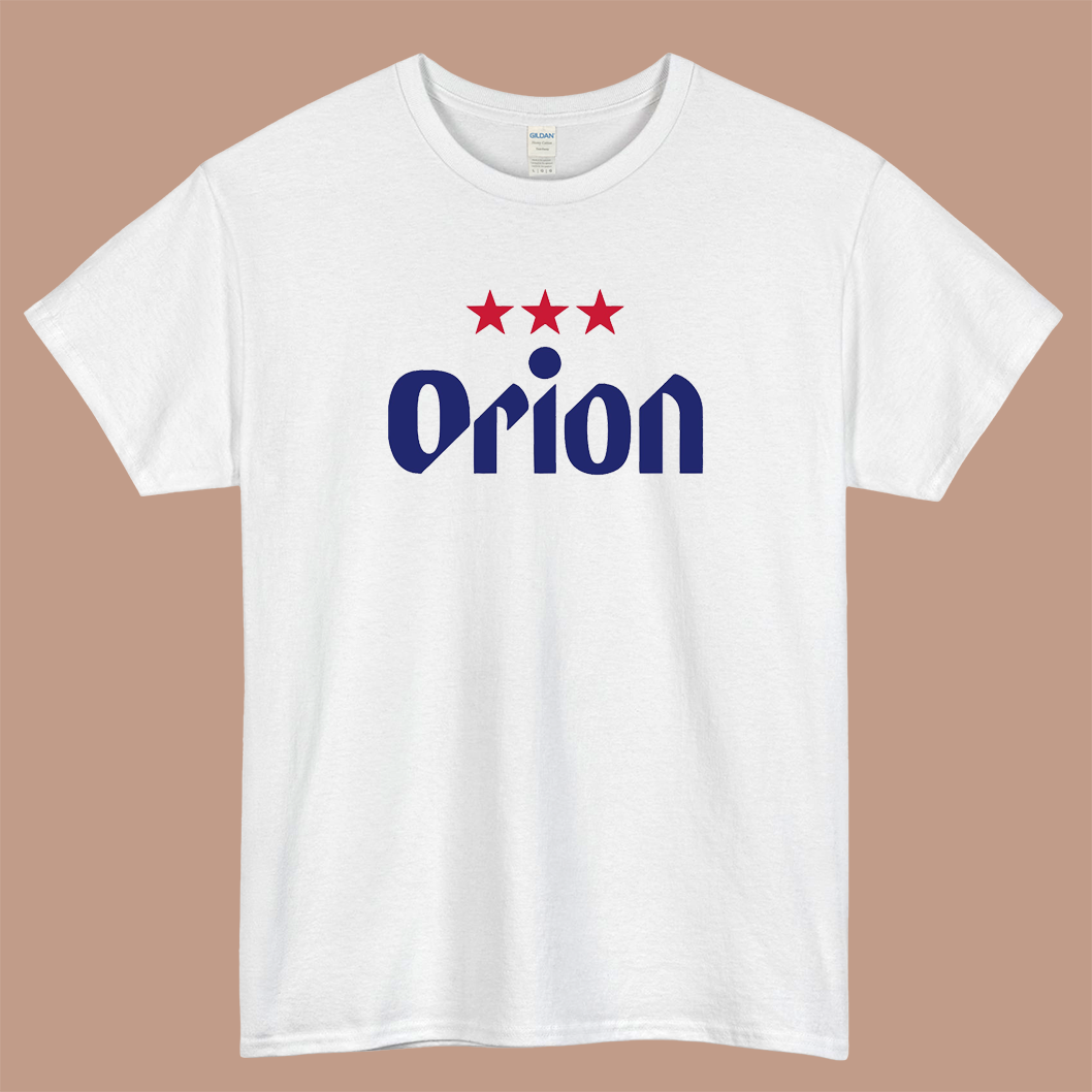Classic Orion Beer Logo Essential Logo Mens Unisex Short Sleeve T-Shirt Size S-3XL - P