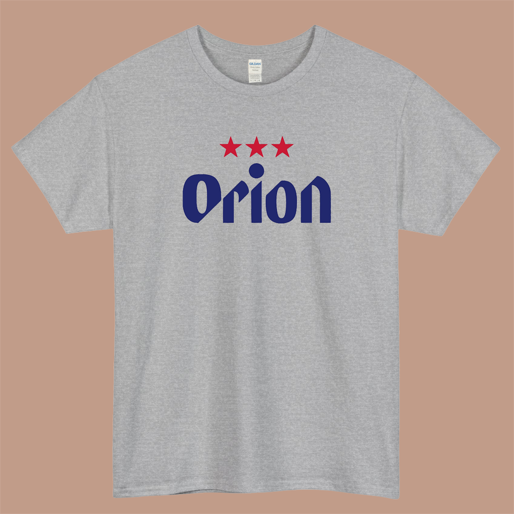 Classic Orion Beer Logo Essential Logo Mens Unisex Short Sleeve T-Shirt Size S-3XL - P