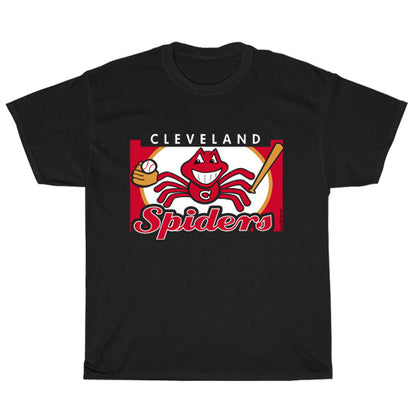 Cleveland Spiders Logo Men's Unisex T Shirt Size S to 3XL