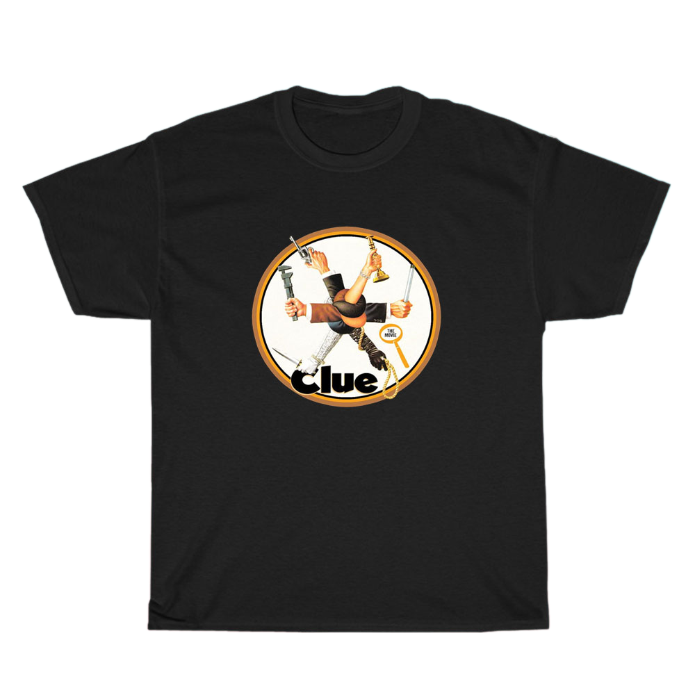Clue Movie Poster Logo Men's Unisex T Shirt Size S to 3XL
