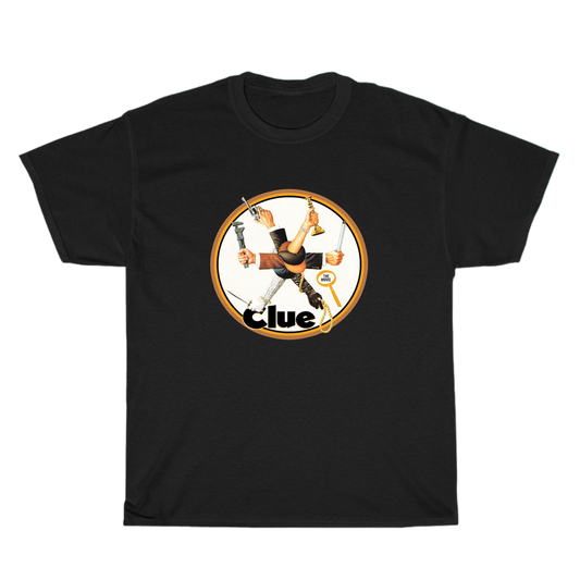Clue Movie Poster Logo Men's Unisex T Shirt Size S to 3XL