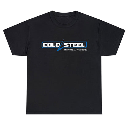 Cold Steel Logo Unisex Men's T Shirt Size S to 3XL