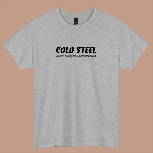 Cold Steel Logo  short slevee t shirt Size S-3XL -P