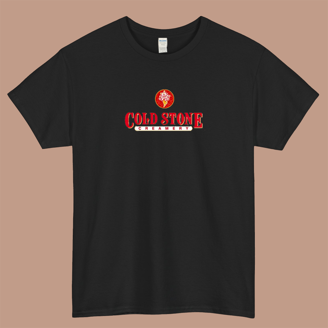 Cold Stone  3 Logo Mens Unisex Short Sleeve T-Shirt Size S-3XL