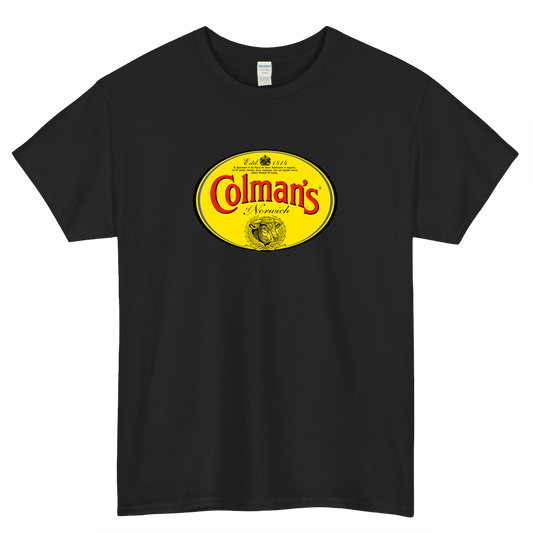 Colman’s Mustard Short Sleeve T-Shirt Size S-3XL -P