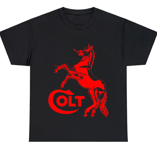Colt Firearms Gun Logo Men's Unisex T Shirt Size S to 3XL