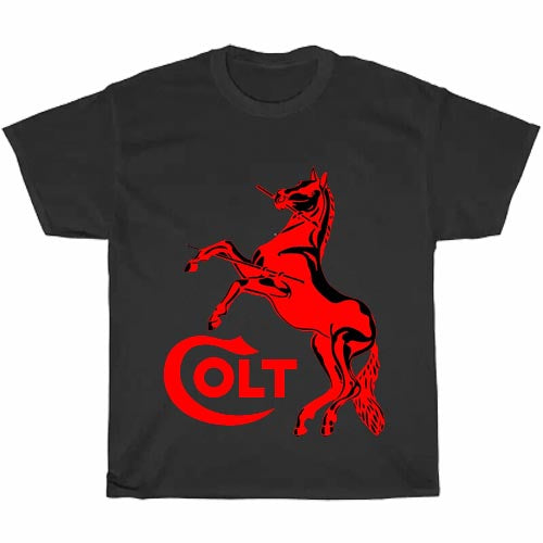 Colt Horse Guns Logo Men's Unisex T Shirt Size S to 3XL