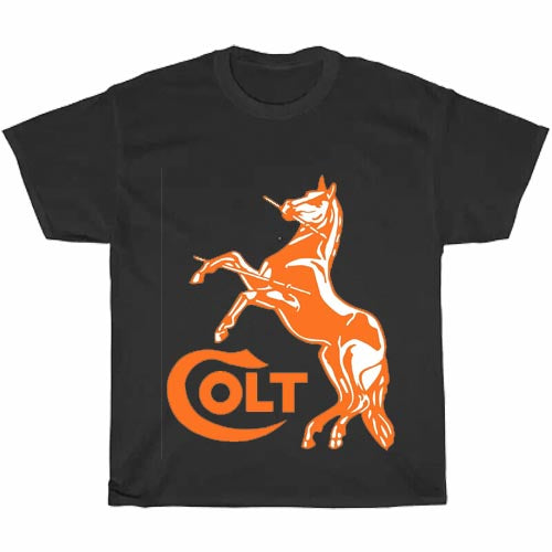 Colt Horse Guns Firearms Logo Men's Unisex T Shirt Size S to 3XL