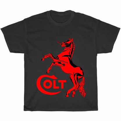 Colt Horse Guns Logo Men's Unisex T Shirt Size S to 3XL
