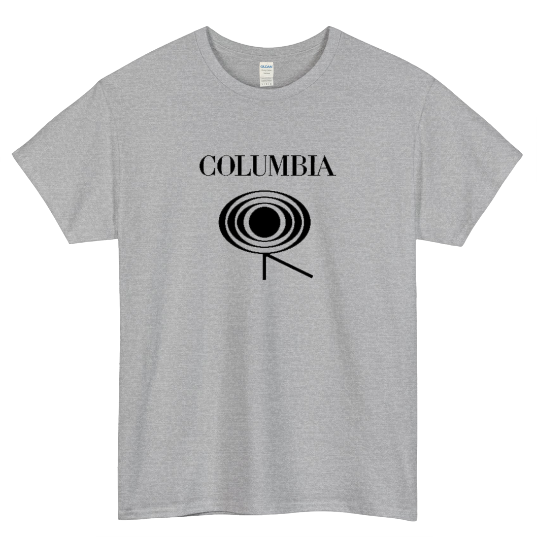 Columbia Records Short Sleeve T-Shirt Size S-3XL -P