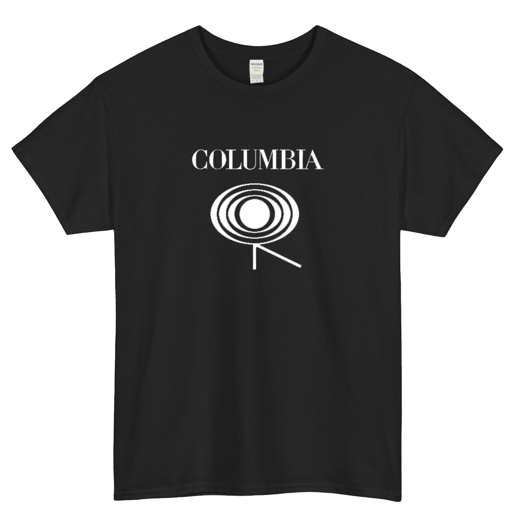 Columbia Records Short Sleeve T-Shirt Size S-3XL -P