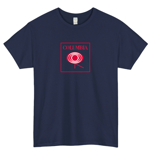 COLUMBIA RECORDS LABEL SHORT SLEEVE T SHIRT -P