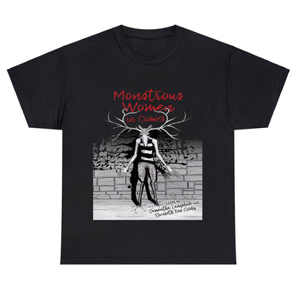 Comic Horror Addict Woman Logo Unisex Men's T Shirt Size S to 3XL