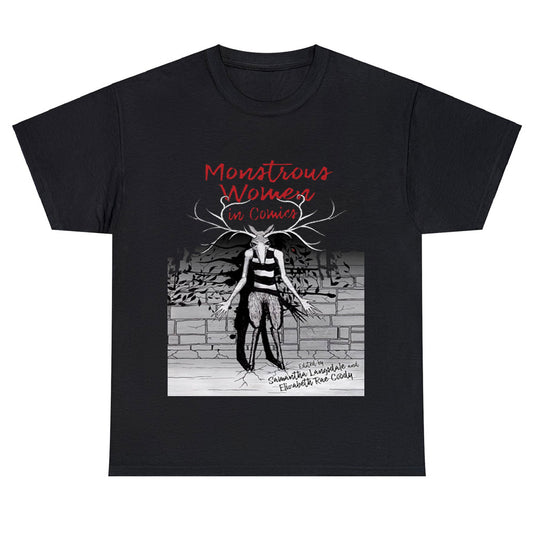 Comic Horror Addict Woman Logo Unisex Men's T Shirt Size S to 3XL