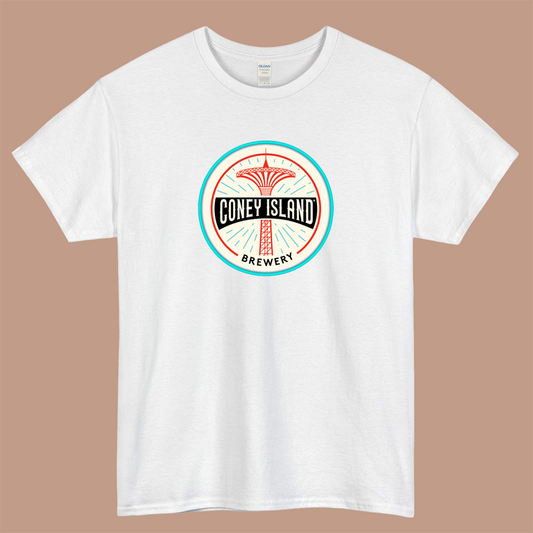 Coney Island Brewery Logo Mens Unisex Short Sleeve T-Shirt Size S-3XL - P