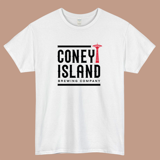 Coney Island Brewery Essential Logo Mens Unisex Short Sleeve T-Shirt Size S-3XL - P
