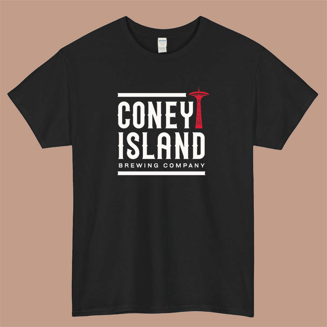 Coney Island Brewery Essential Logo Mens Unisex Short Sleeve T-Shirt Size S-3XL - P