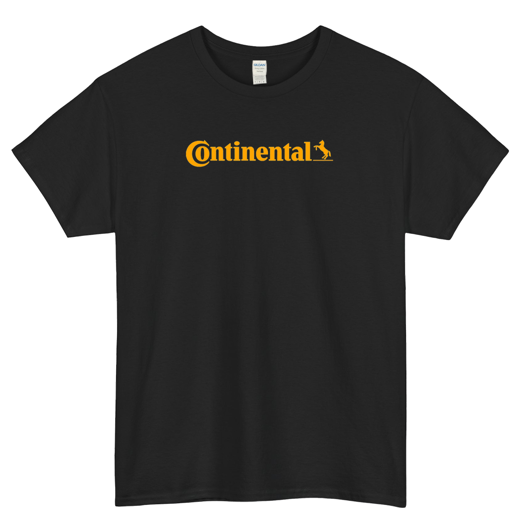 Continental Logo Mens Unisex Short Sleeve T-Shirt Size S-3XL - P
