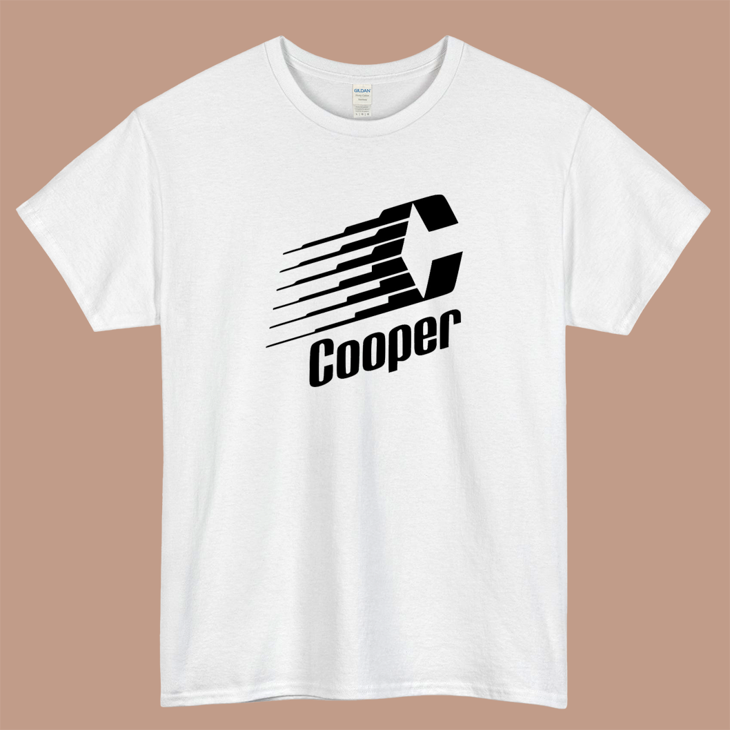 Cooper Hockey Retro Logo Mens Unisex Short Sleeve T-Shirt Size S-3XL - P