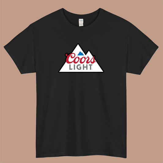 Coors Light Logo Mens Unisex Short Sleeve T-Shirt Size S-3XL