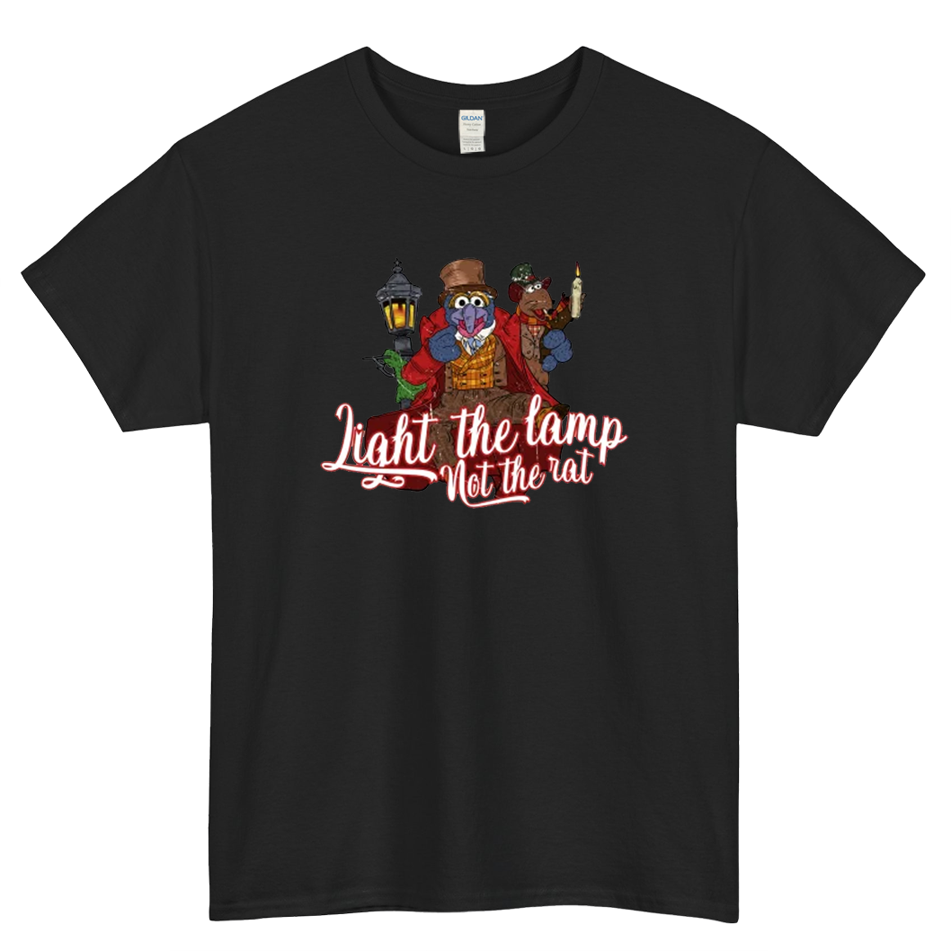 Copy of Muppet Christmas Carol Logo Mens Unisex Short Sleeve T-Shirt Size S-3XL - P