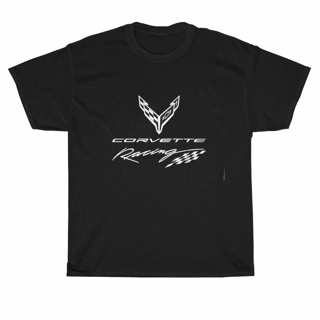 Corvette Racing C8 Logo Unisex Men's T Shirt Size S to 3XL