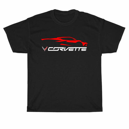 Corvette Stingray Racing Car Logo Unisex Men's T Shirt Size S to 3XL